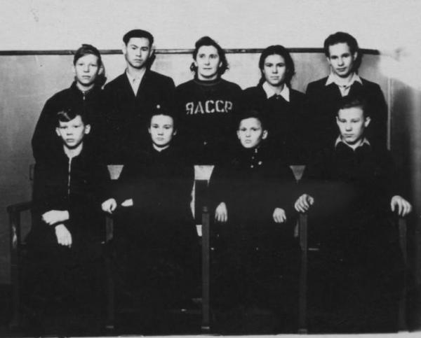 Школьные годы в Тикси 1957-1959 гг.